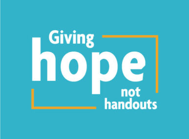 Giving hope, not handouts